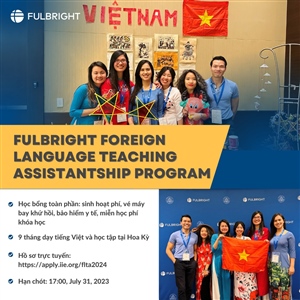 Chương trình dạy tiếng Việt cho sinh viên Mỹ tại Hoa Kỳ - FLTA 2024